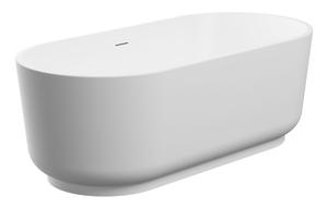 Waterford Freestanding 1685x804mm 0TH Bath - Matt White